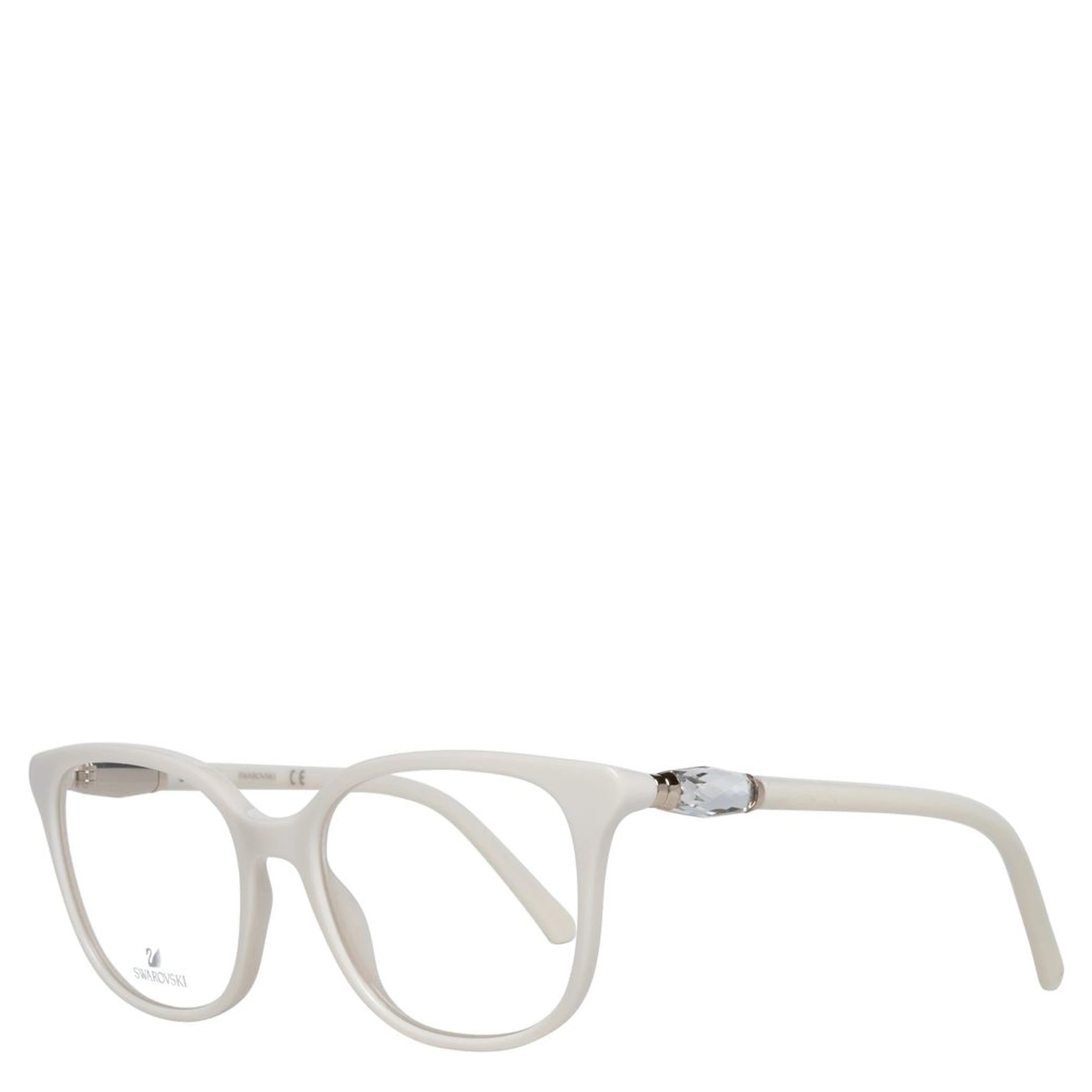 White Plastic Glasses (Frames)