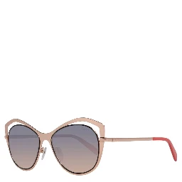 Rose Gold Metal Sunglasses