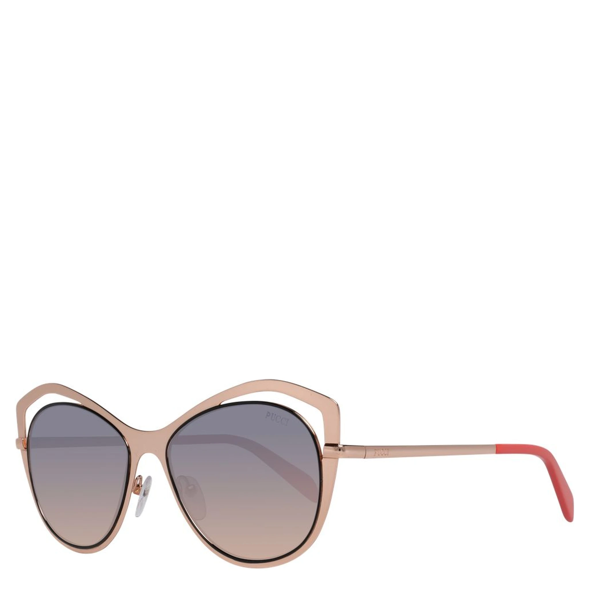 Rose Gold Metal Sunglasses
