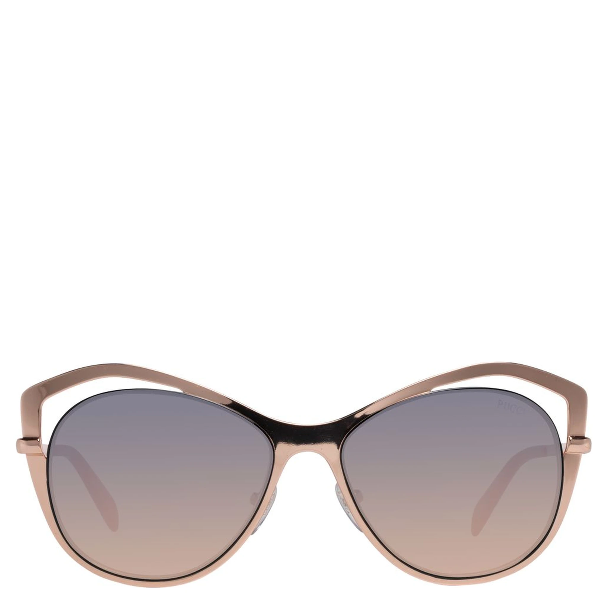 Rose Gold Metal Sunglasses
