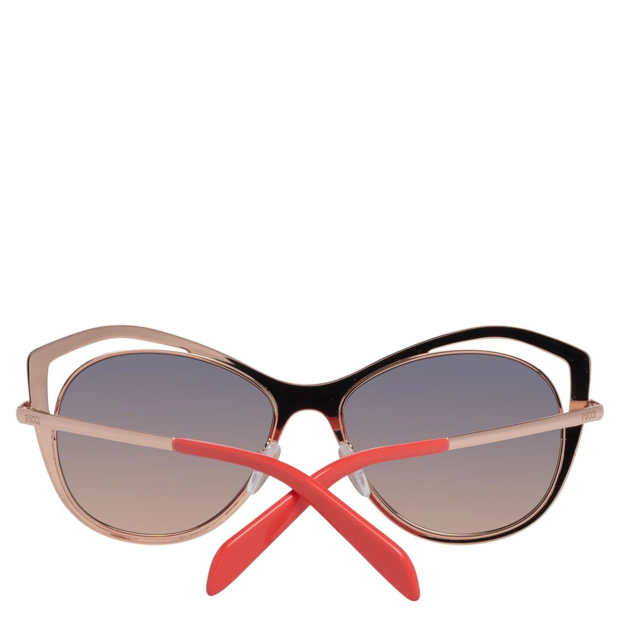 Rose Gold Metal Sunglasses