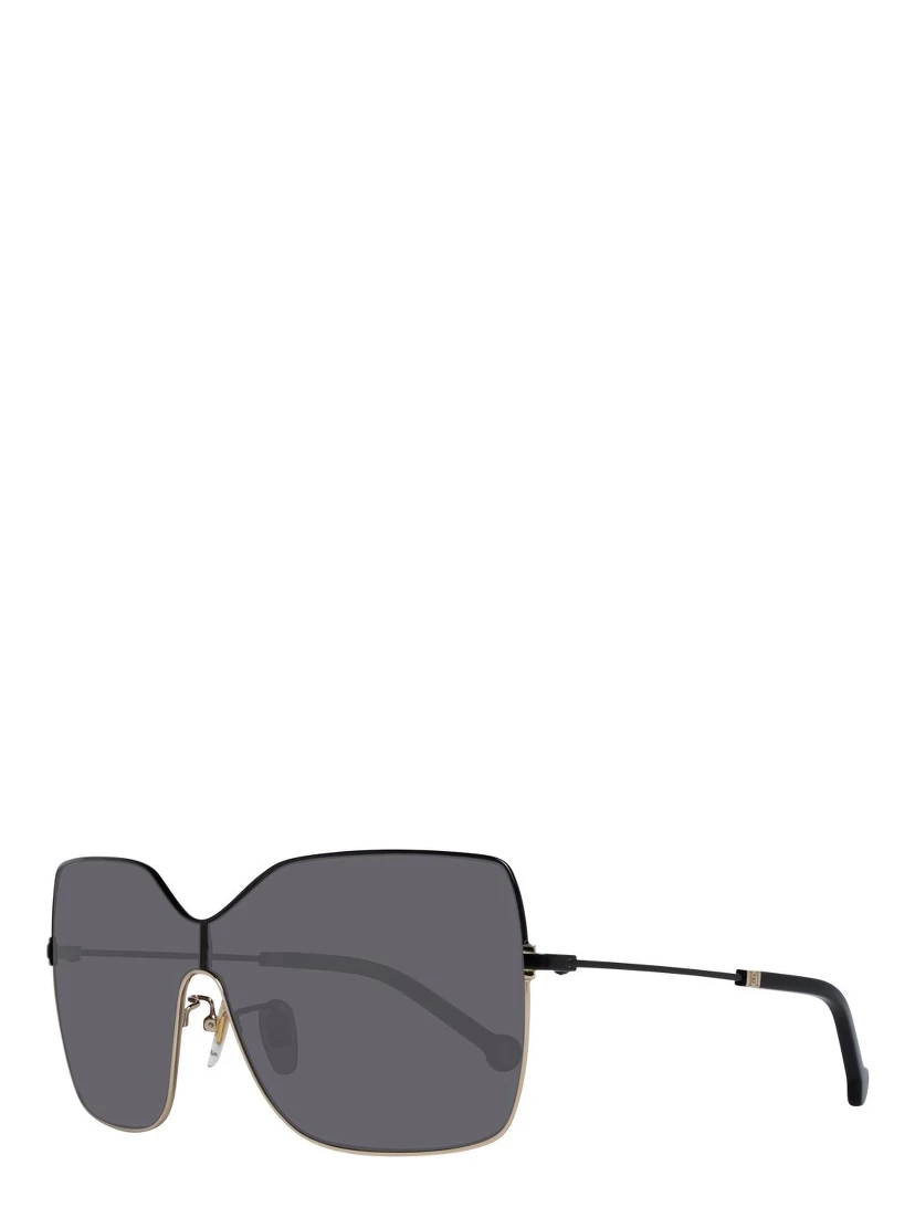 logo-plaque frameless sunglasse