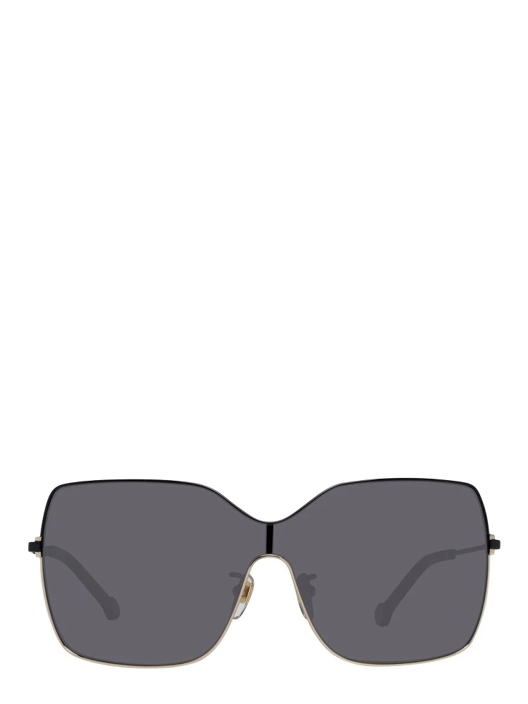 logo-plaque frameless sunglasse alternative
