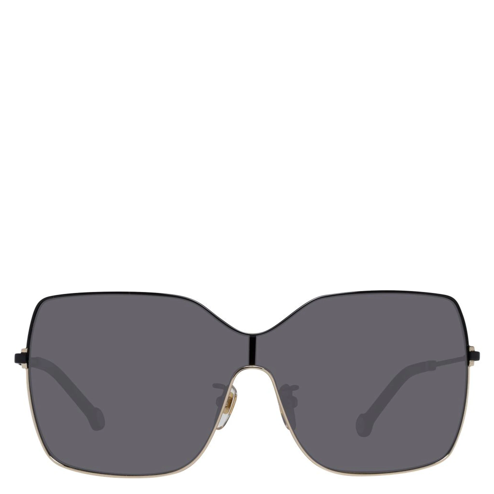 logo-plaque frameless sunglasse