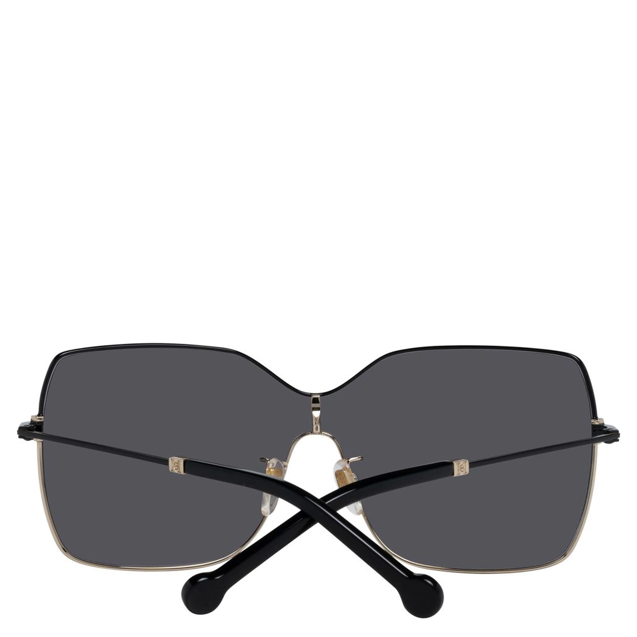logo-plaque frameless sunglasse