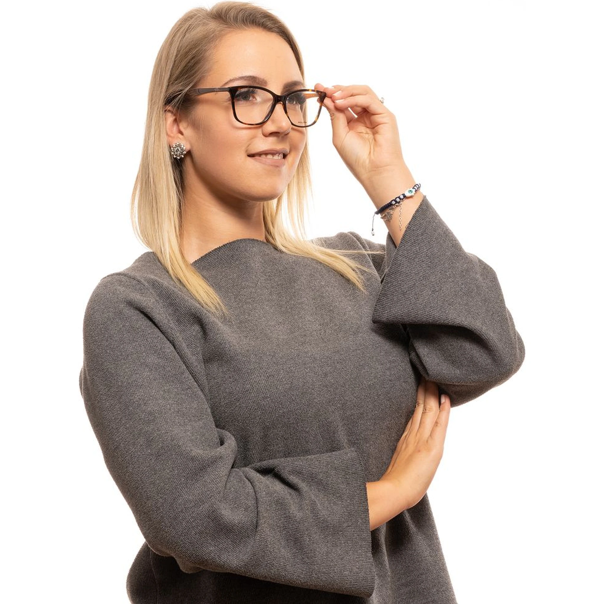Brown Plastic Glasses (Frames)