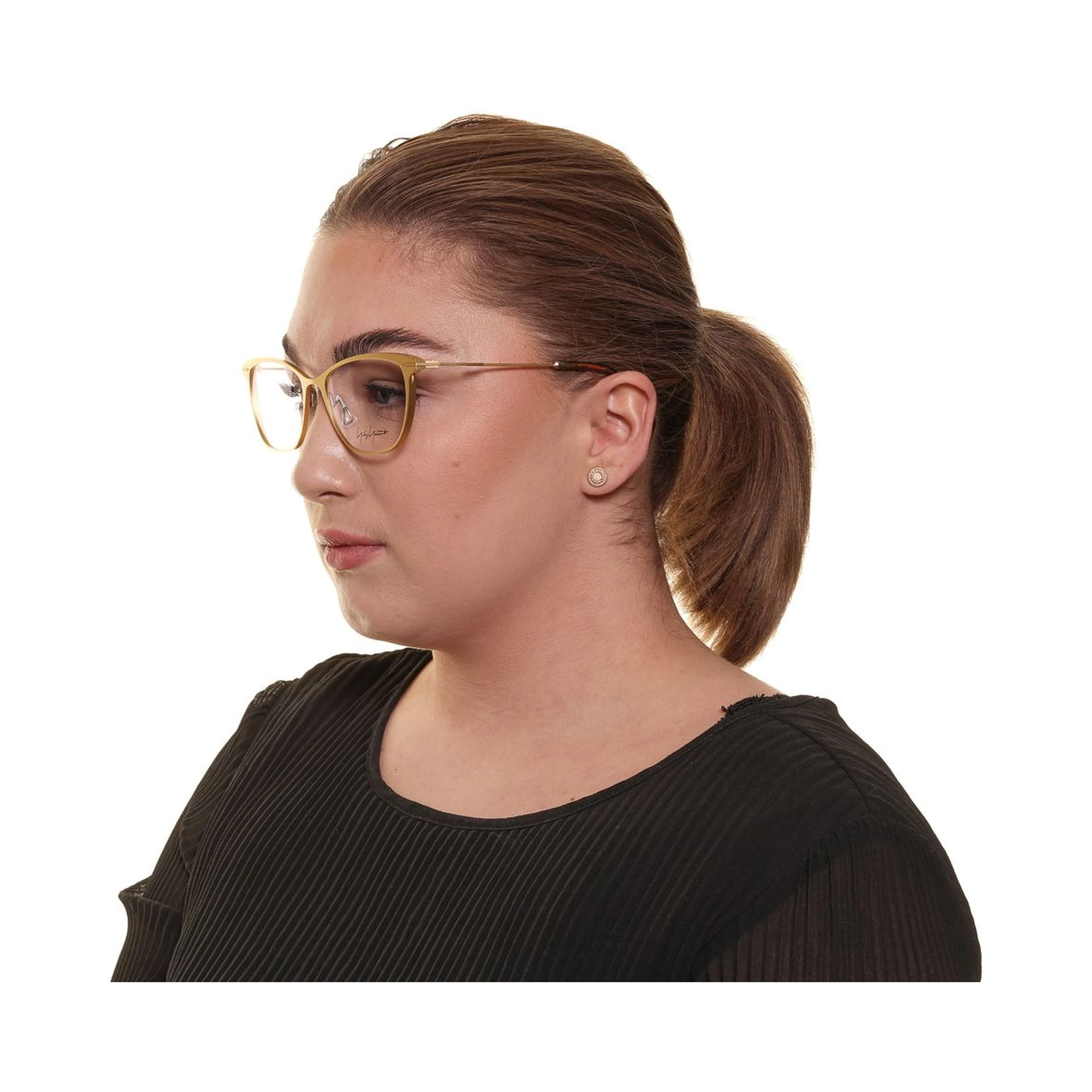 نظارات (إطارات) معدنية ذهبية