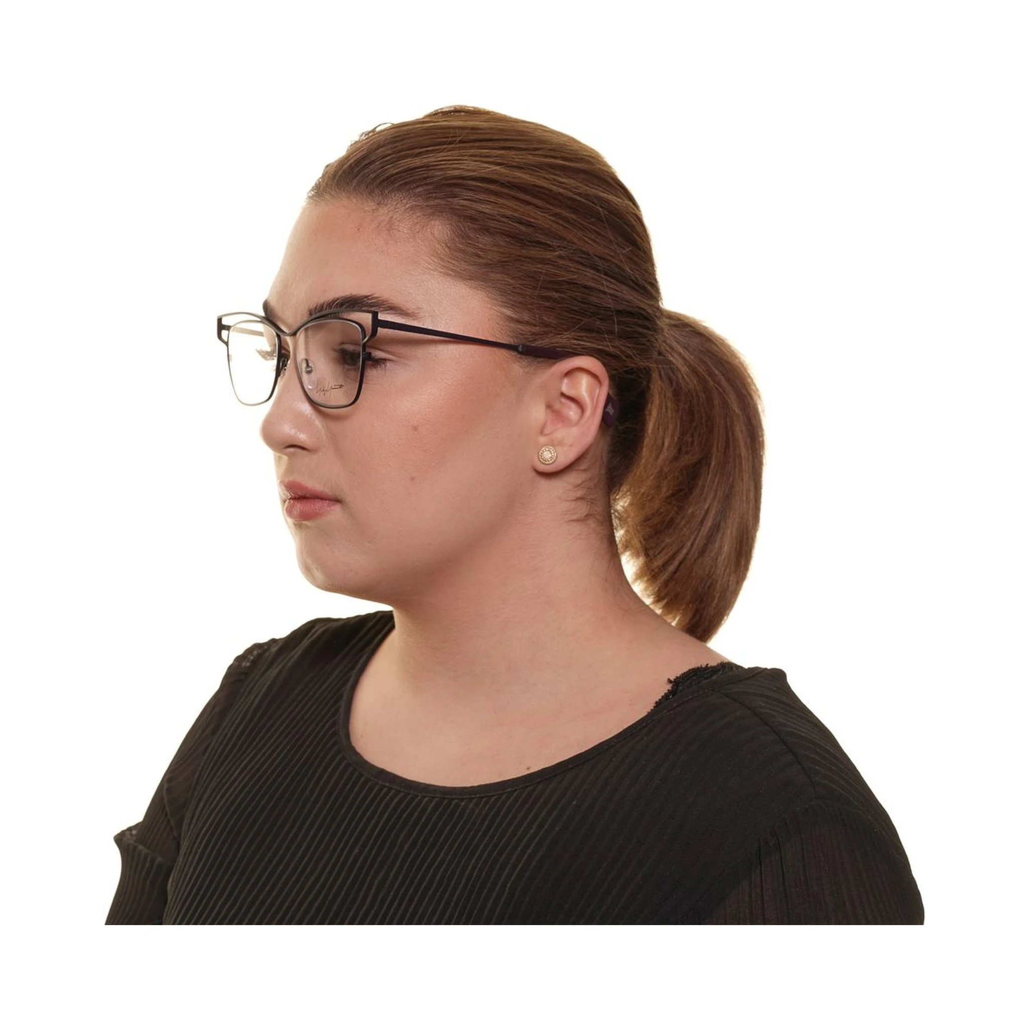 نظارات تيتانيوم رمادية (إطارات)