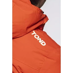 Red Polyester Jackets & Coat