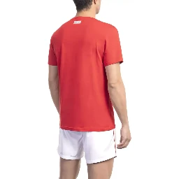 تيشيرت قطني أحمر