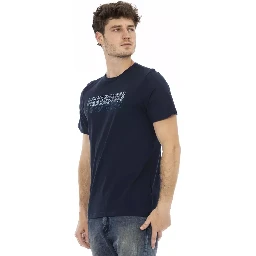 Blue Cotton T-Shirt