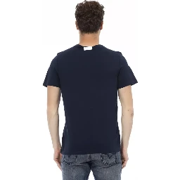 Blue Cotton T-Shirt