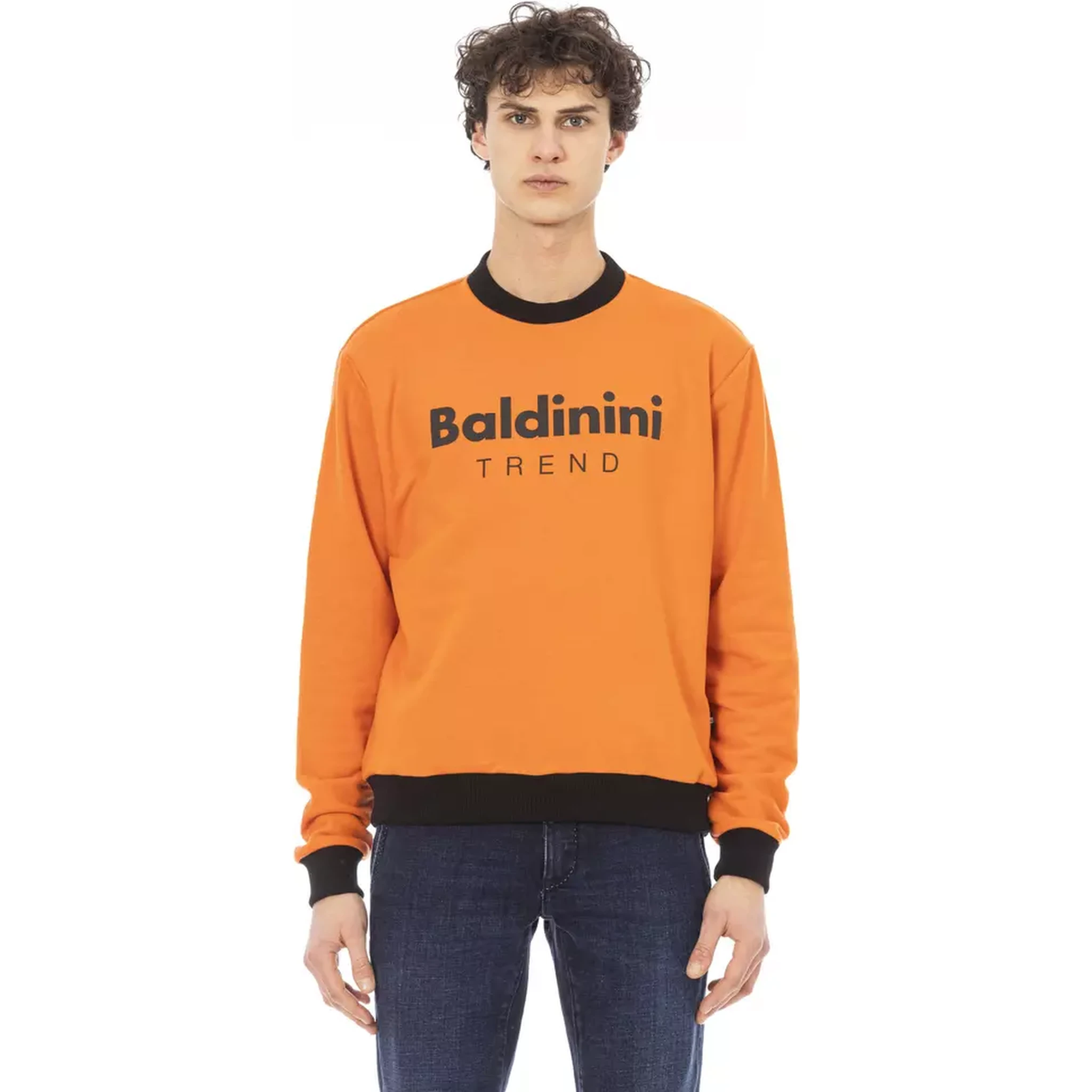 Orange Cotton Sweater