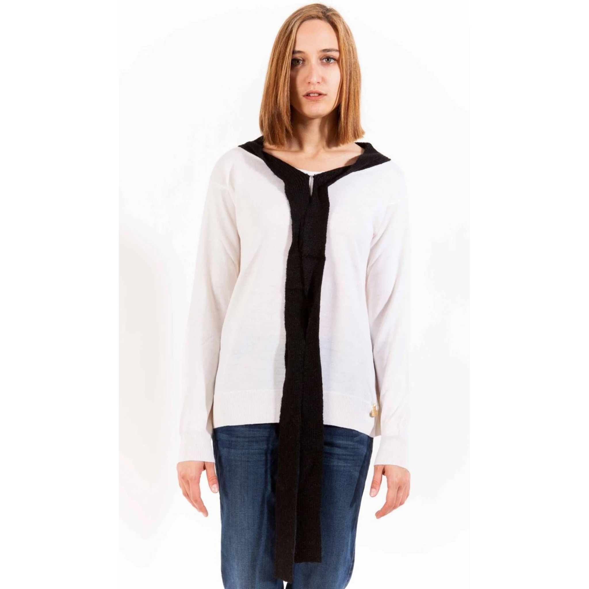 White Wool Sweater
