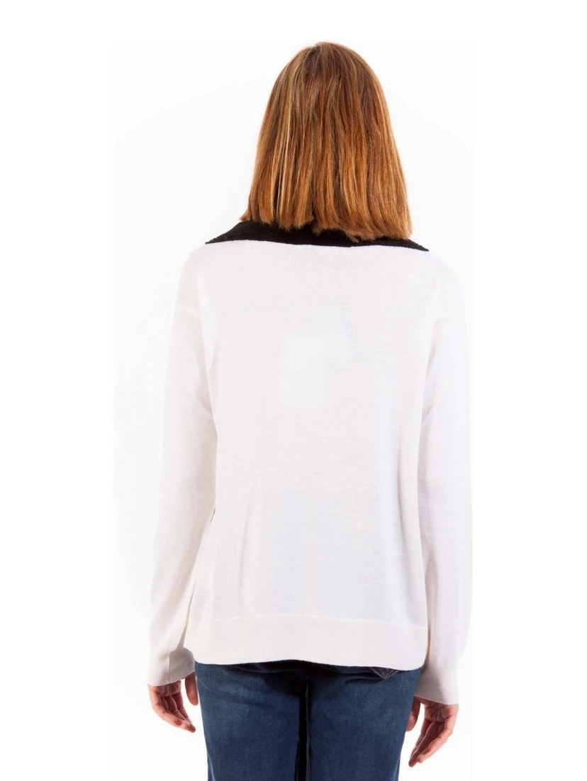 White Wool Sweater