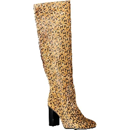 TH Monogram Knee-High Boots