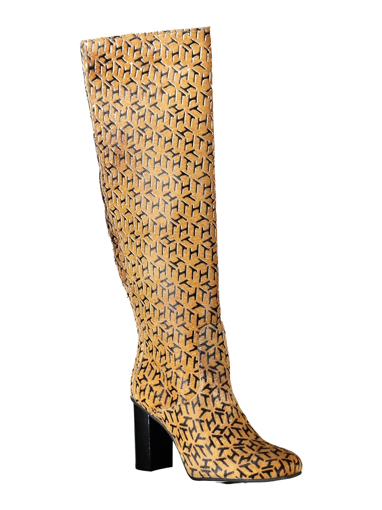 TH Monogram Knee-High Boots alternative