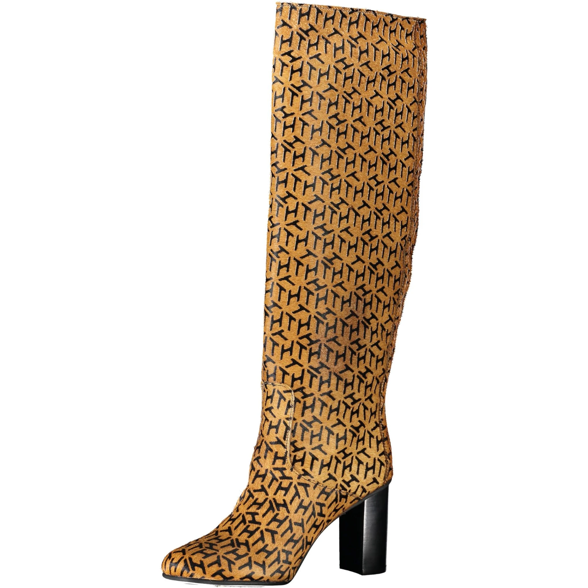 TH Monogram Knee-High Boots