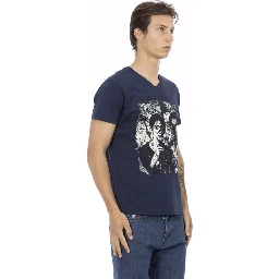 Blue Cotton T-Shirt