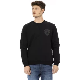 Black Cotton Sweater