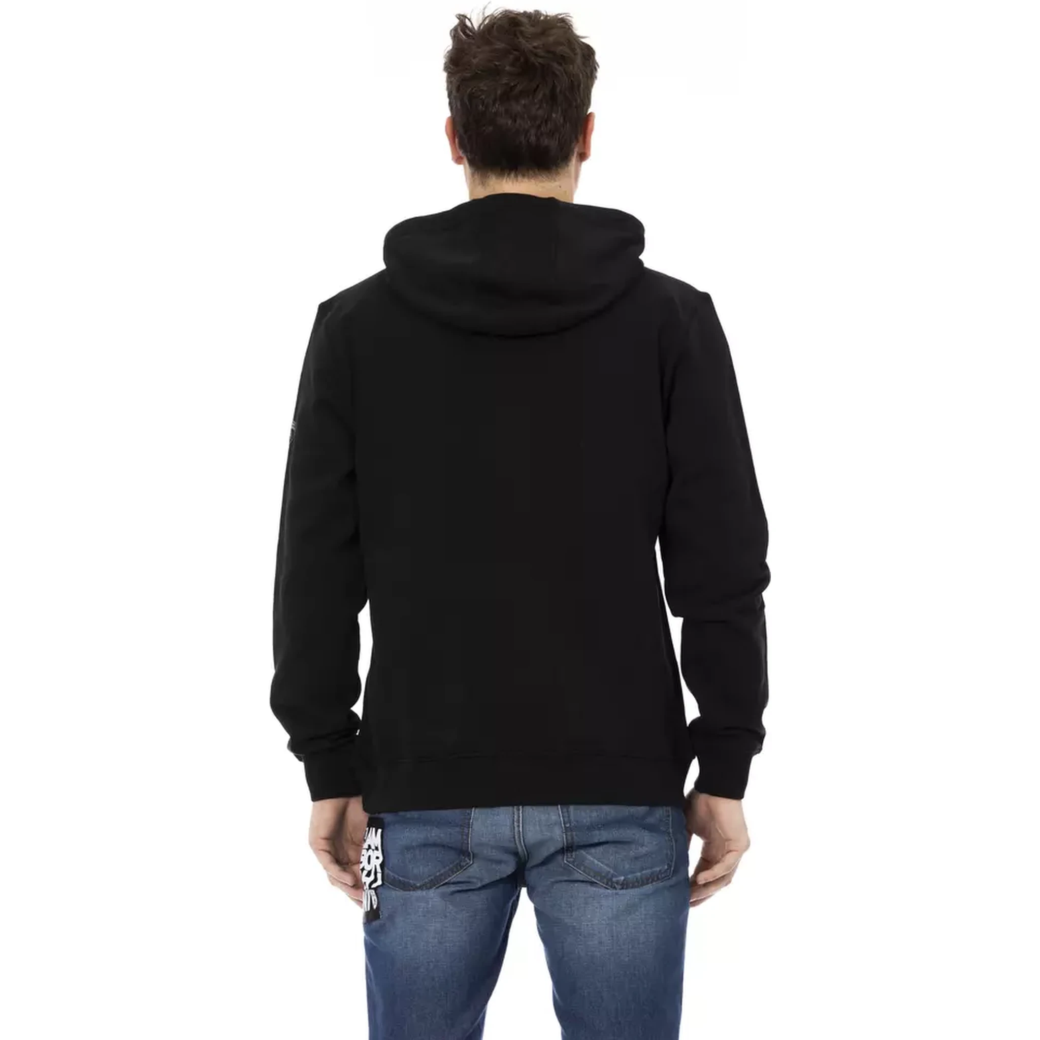 Black Cotton Sweater