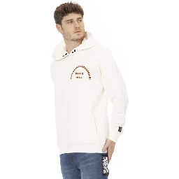 كنزة قطنية بيضاء