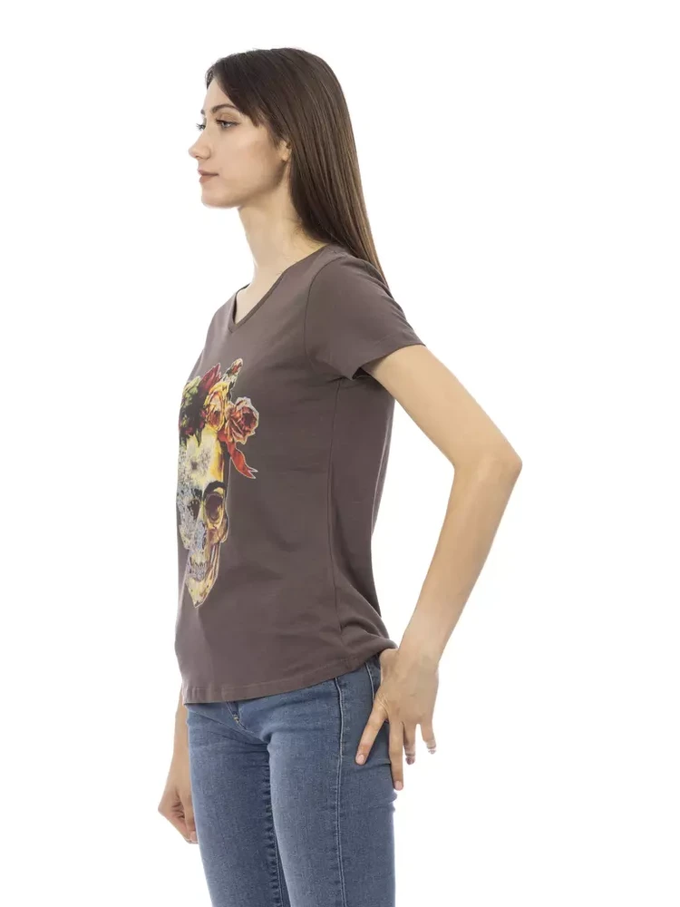 Brown Cotton T-Shirt alternative