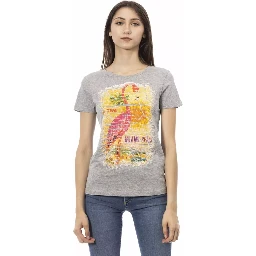 Gray Cotton T-Shirt