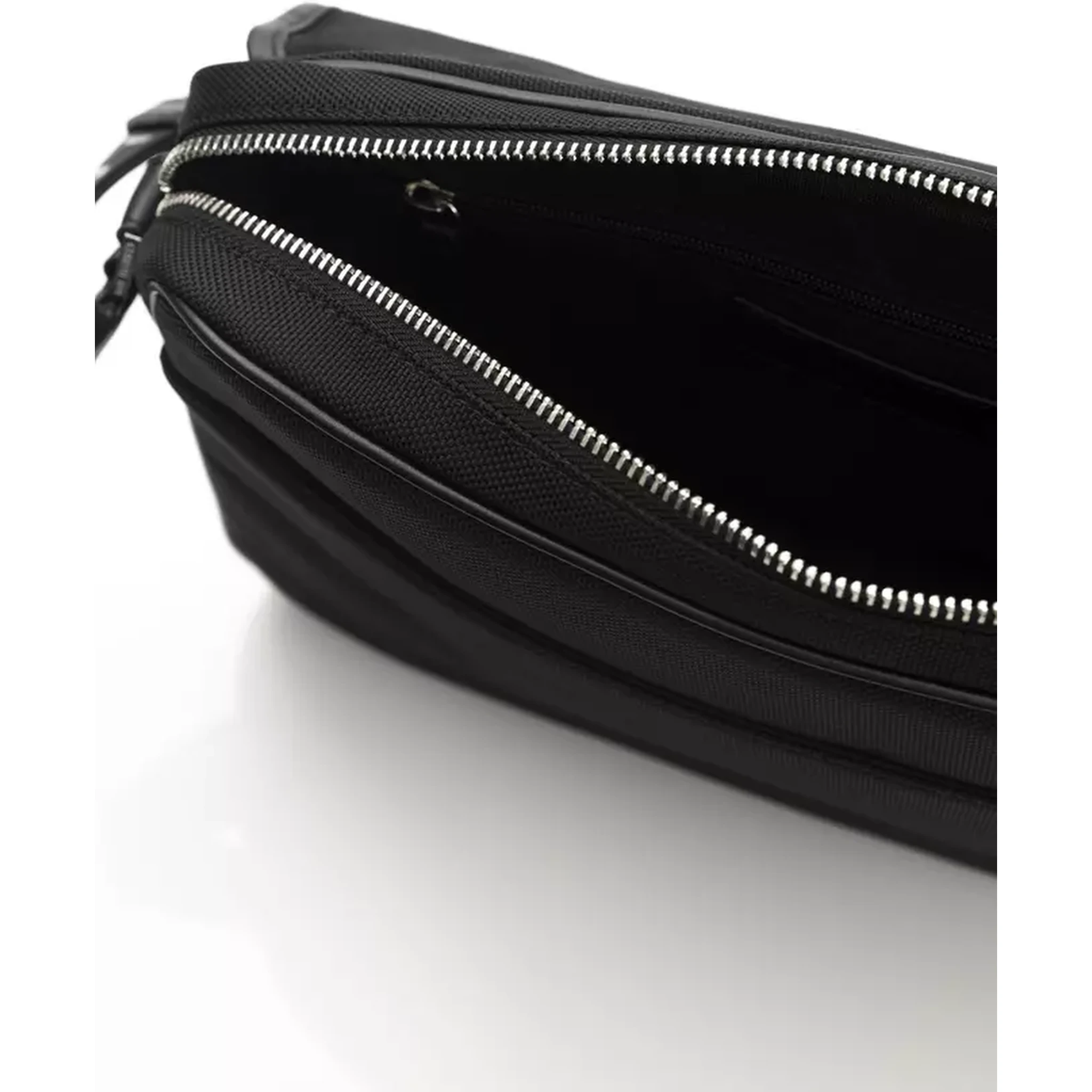Black Nylon Crossbody Bag