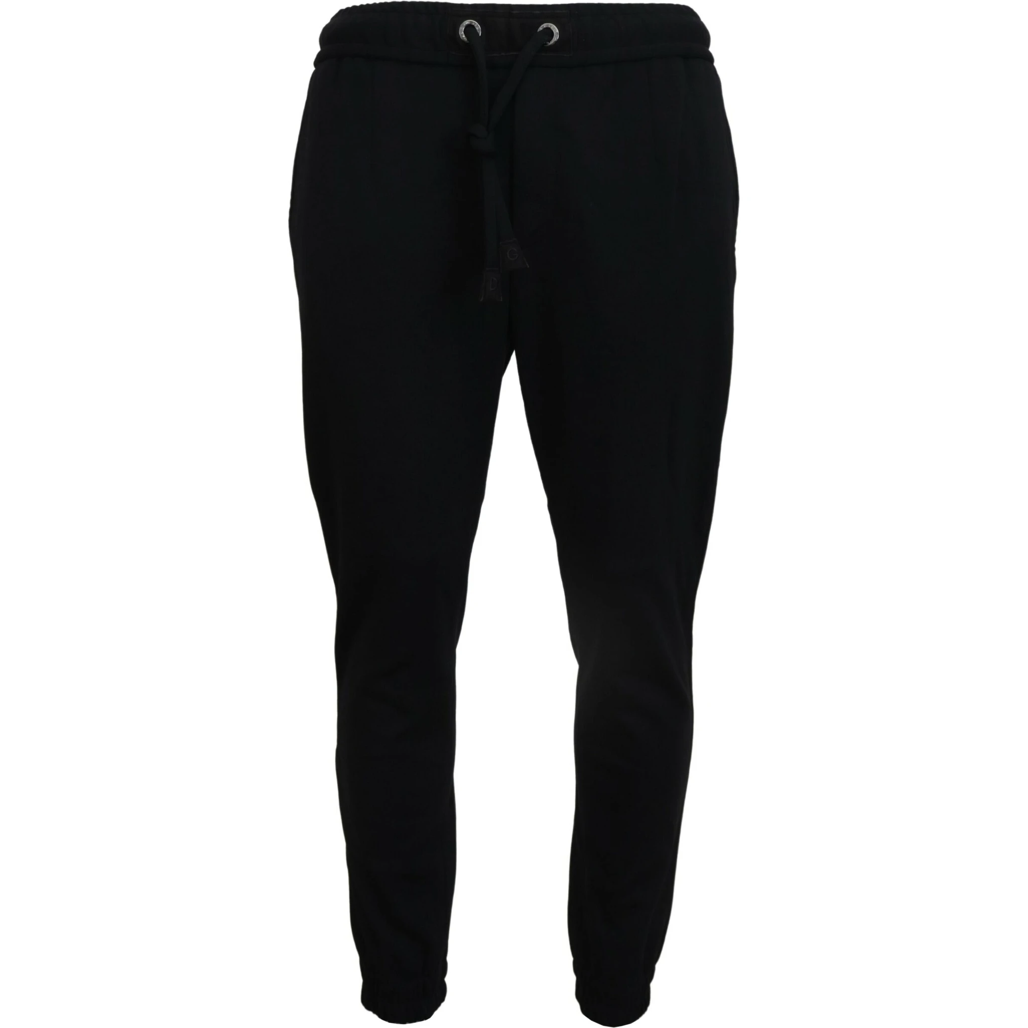 Black Mens Sport Wool Sweatpants Pants
