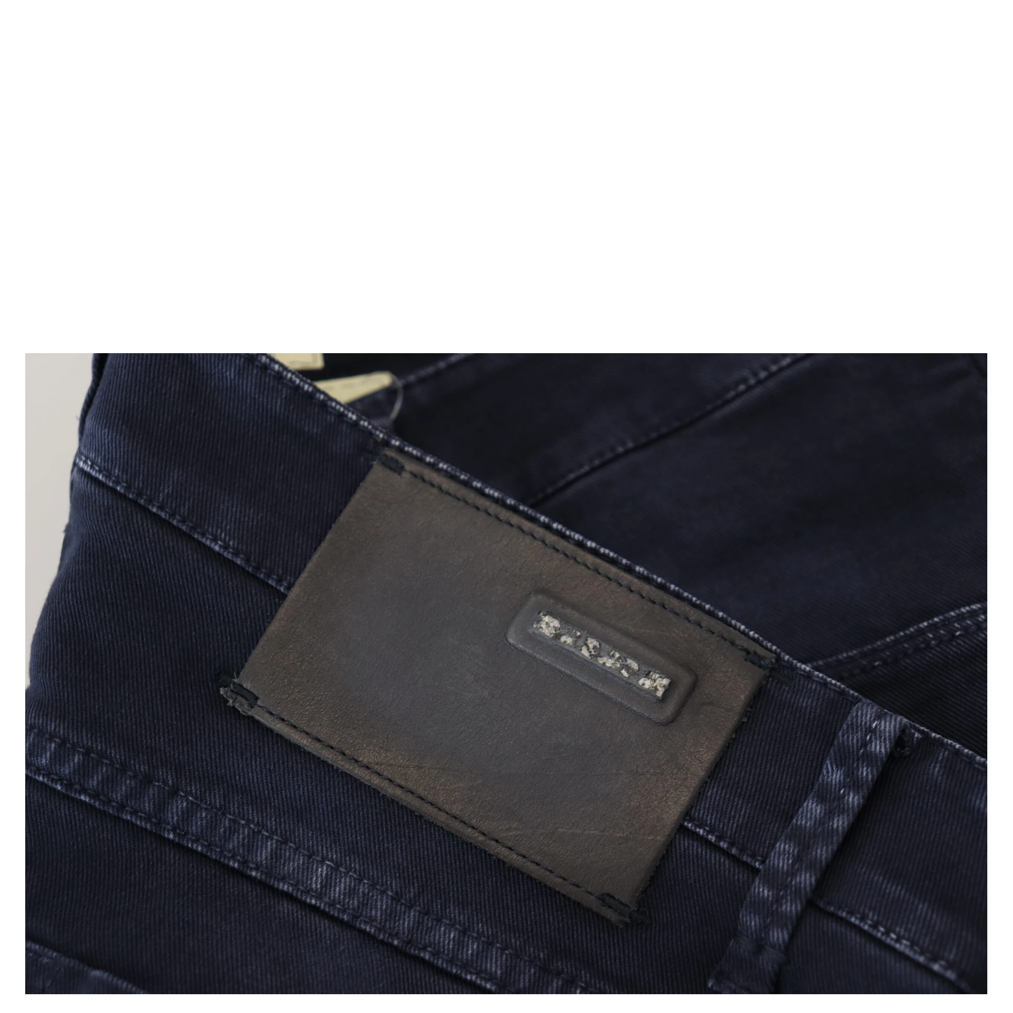 Blue Cotton Tapered Slim Fit Men Casual Denim Jeans