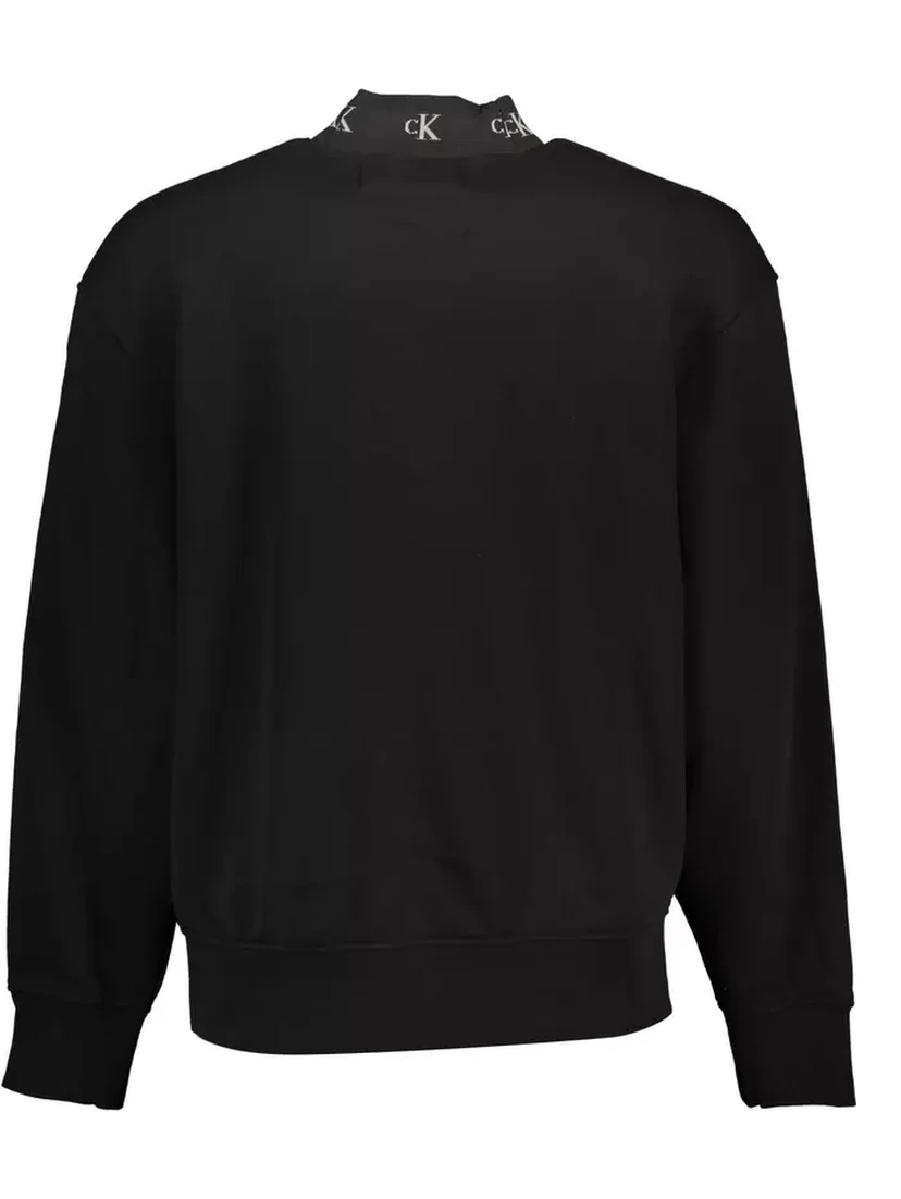 Men's mock neck sweatshirt