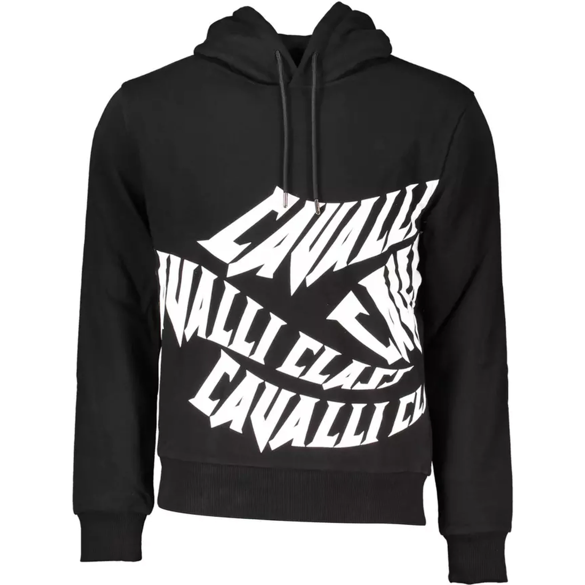 Black Cotton Sweatshirt