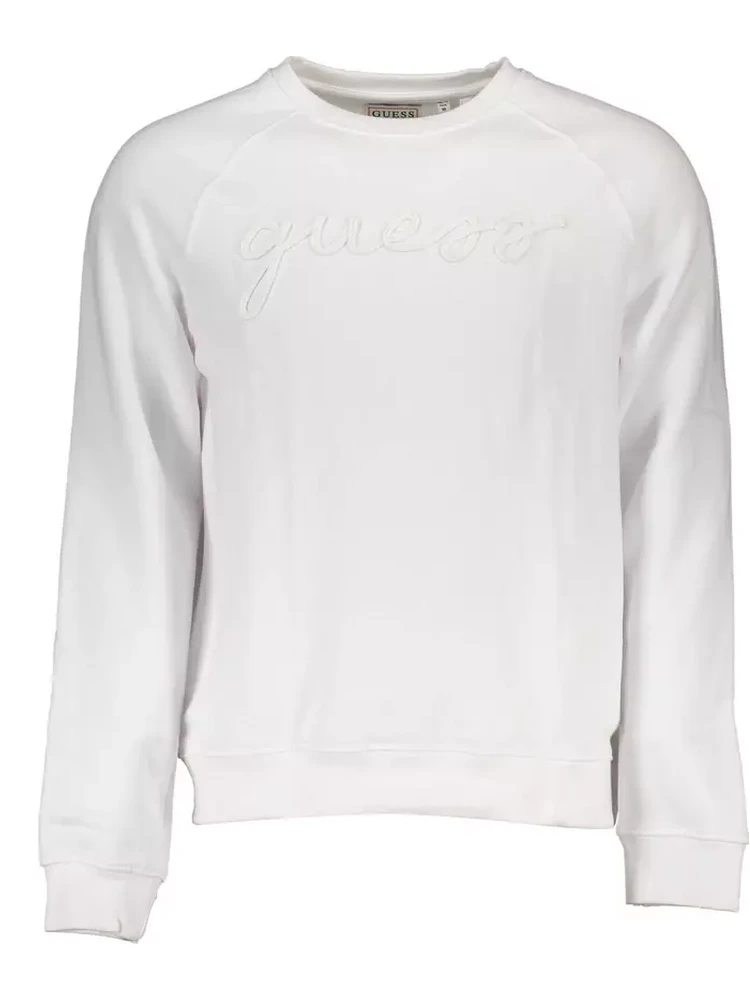 White Cotton Sweatshirt