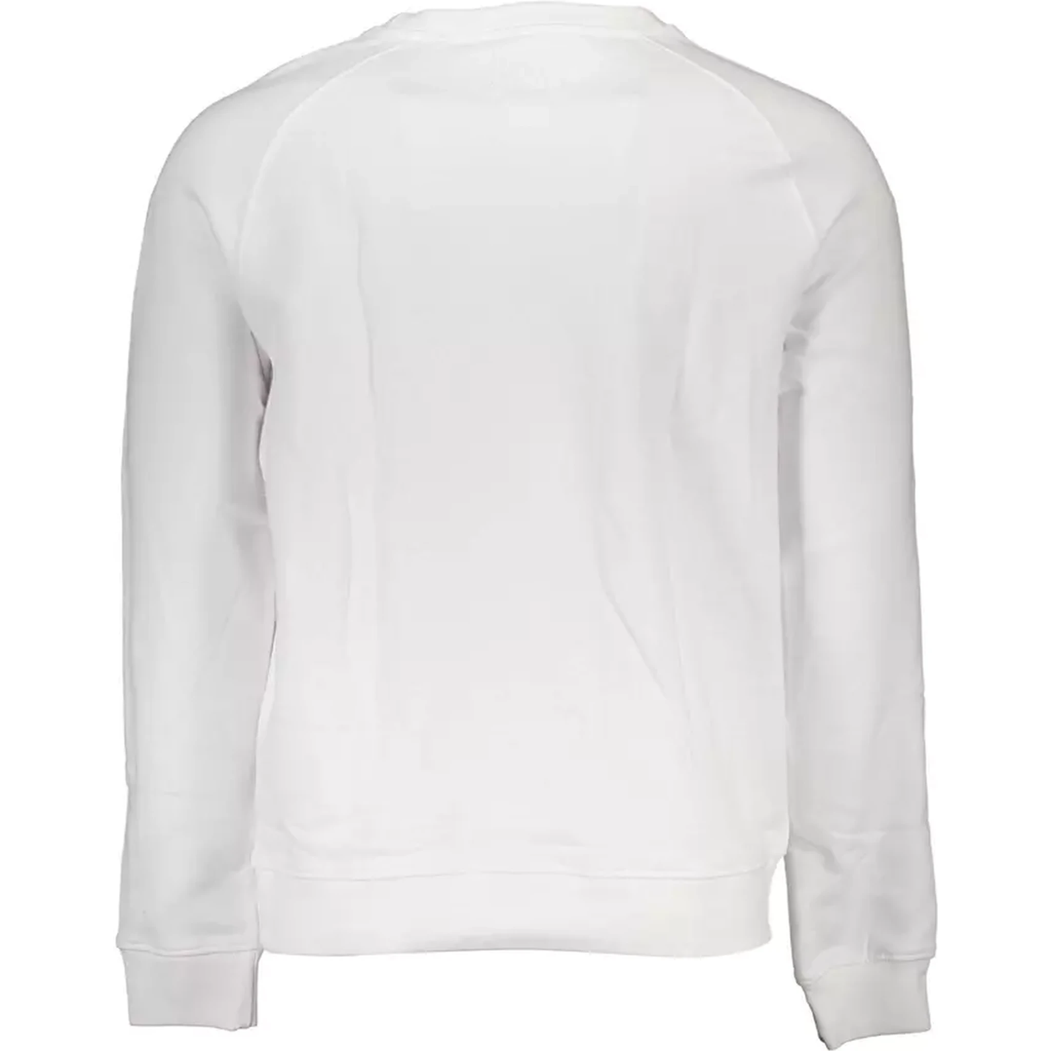 White Cotton Sweatshirt