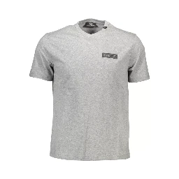 Gray Cotton T-Shirt