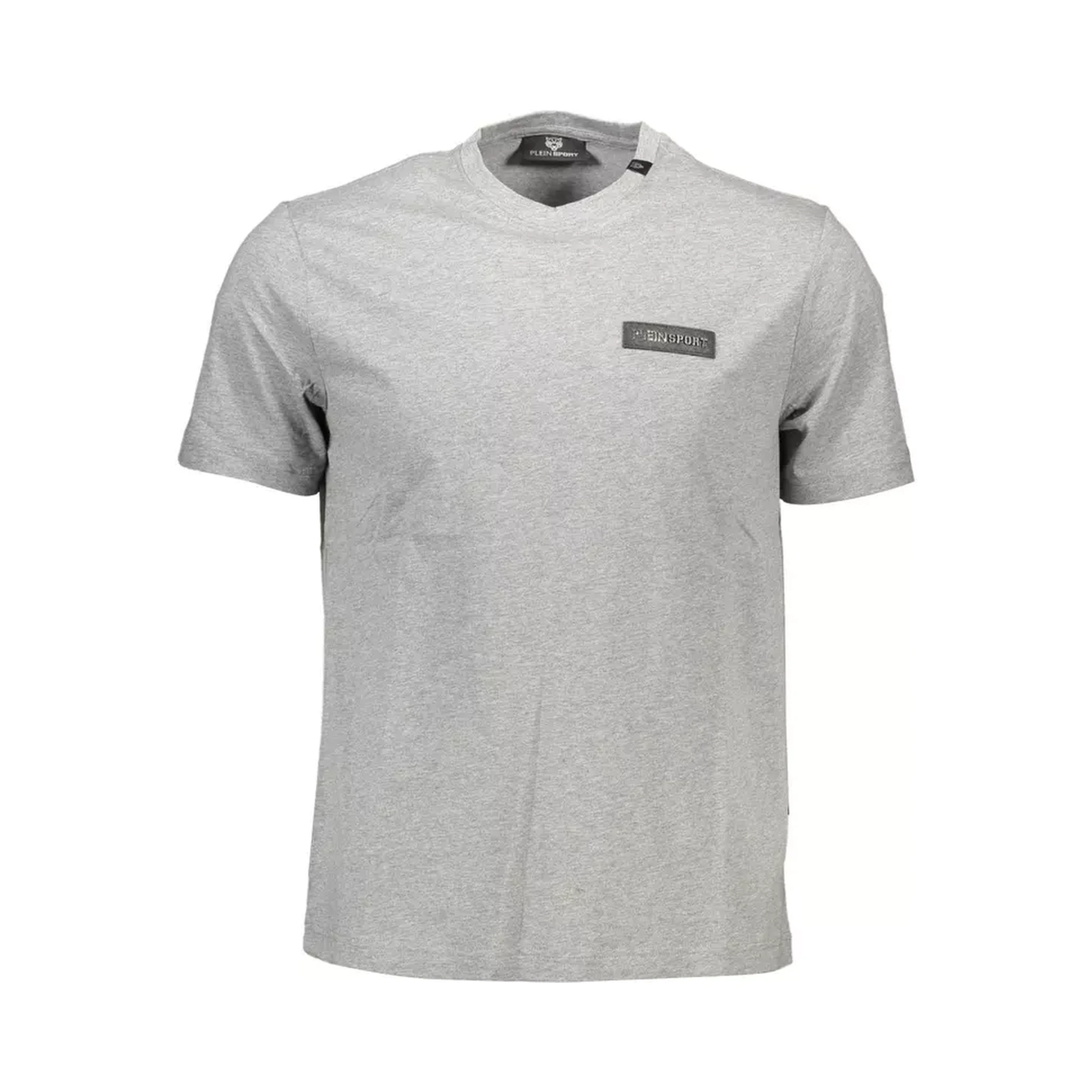 Gray Cotton T-Shirt