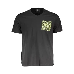 Black Cotton T-Shirt