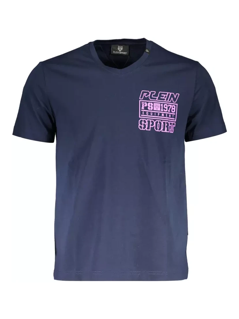 Blue Cotton T-Shirt