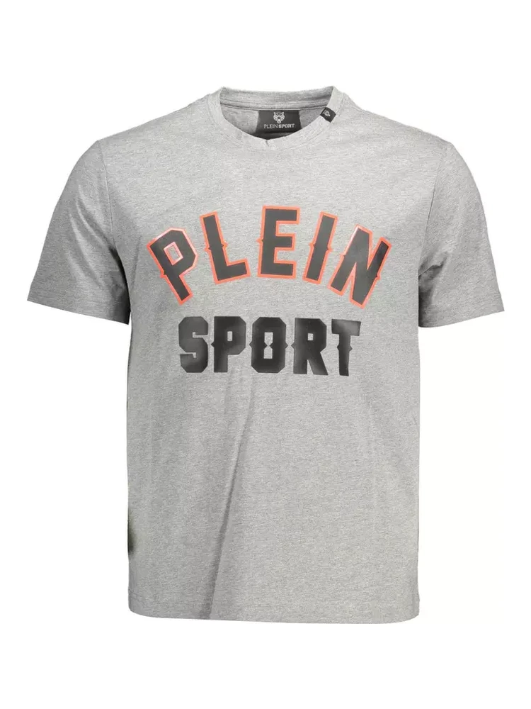 Gray Cotton T-Shirt