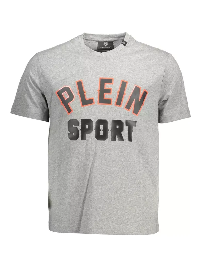 Gray Cotton T-Shirt