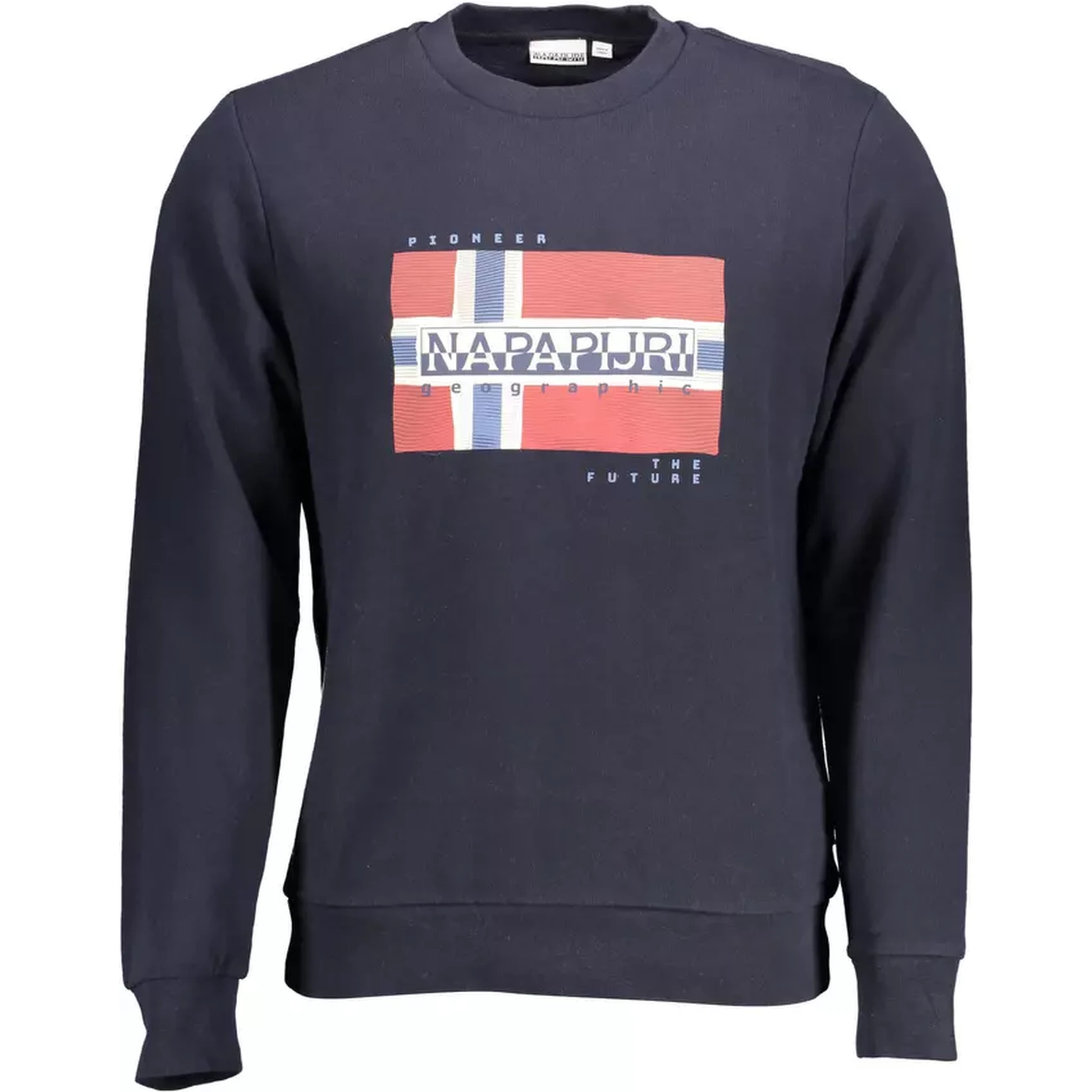 Blue Cotton Sweatshirt