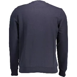 Blue Cotton Sweatshirt