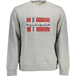 Gray Cotton Sweatshirt