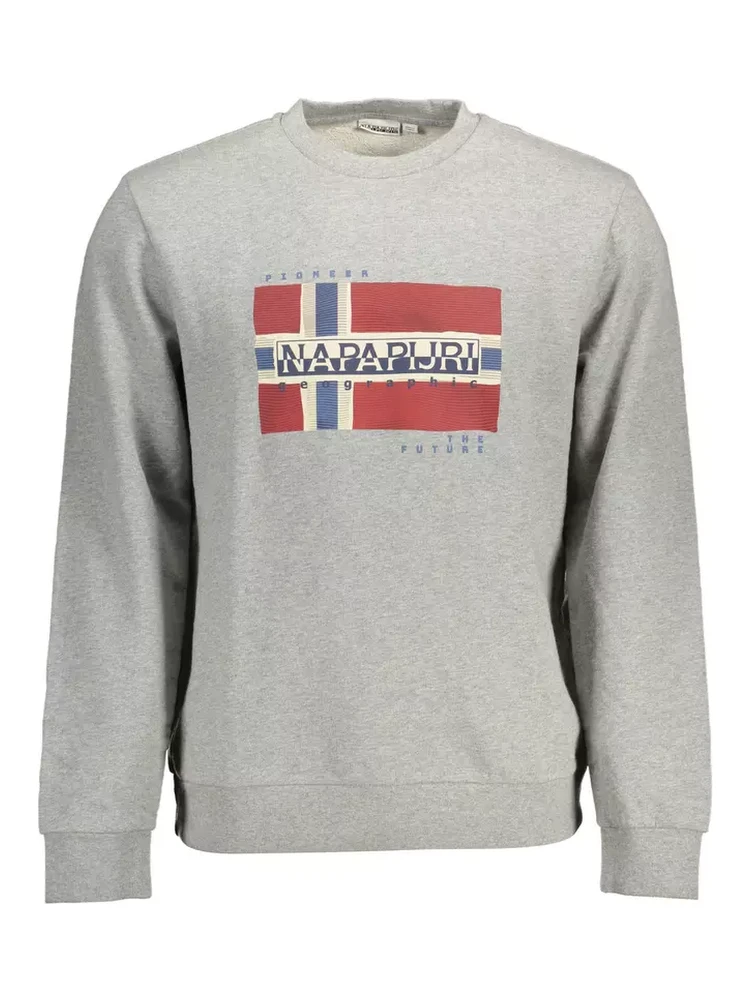 Gray Cotton Sweatshirt