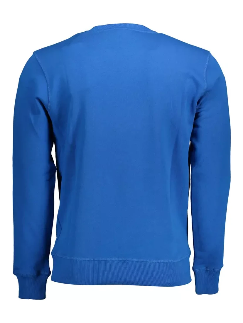 Blue Cotton Sweatshirt