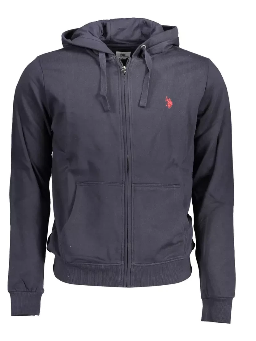 Blue Cotton Sweatshirt