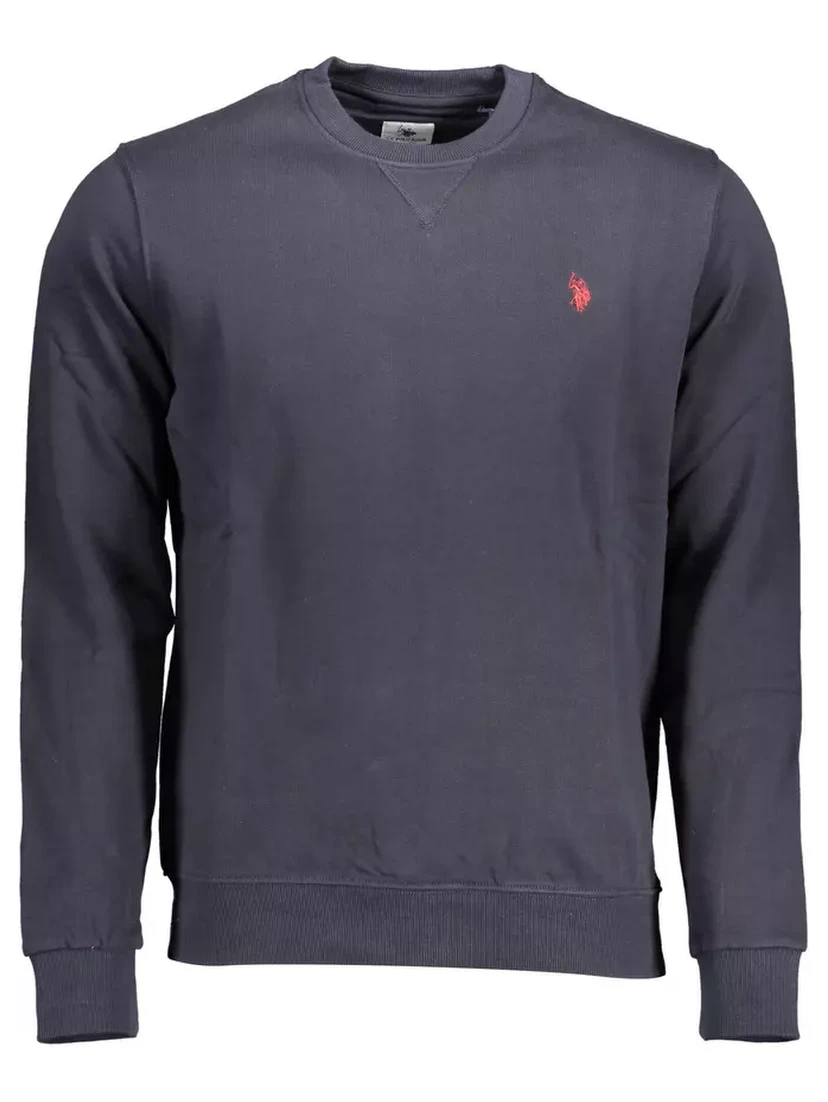 Blue Cotton Sweatshirt