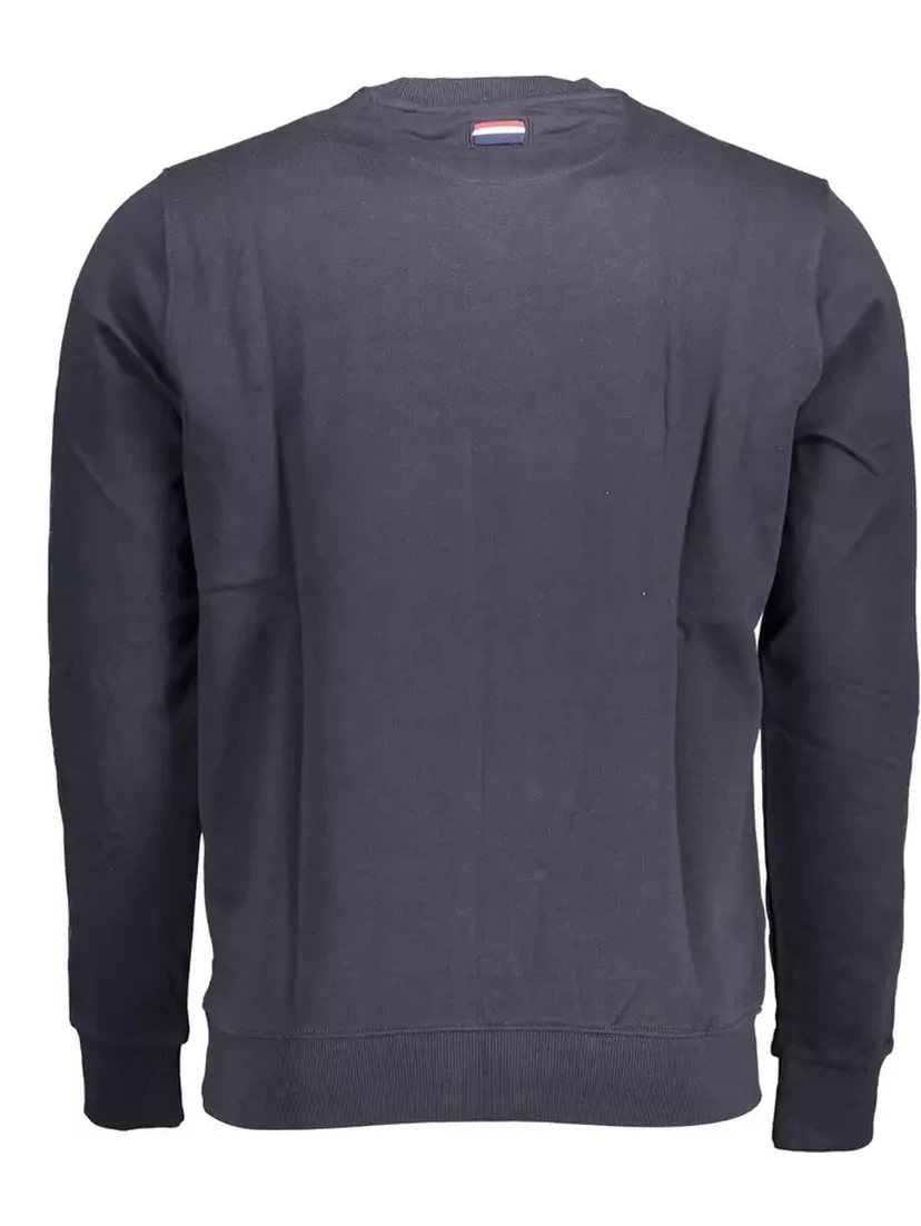 Blue Cotton Sweatshirt