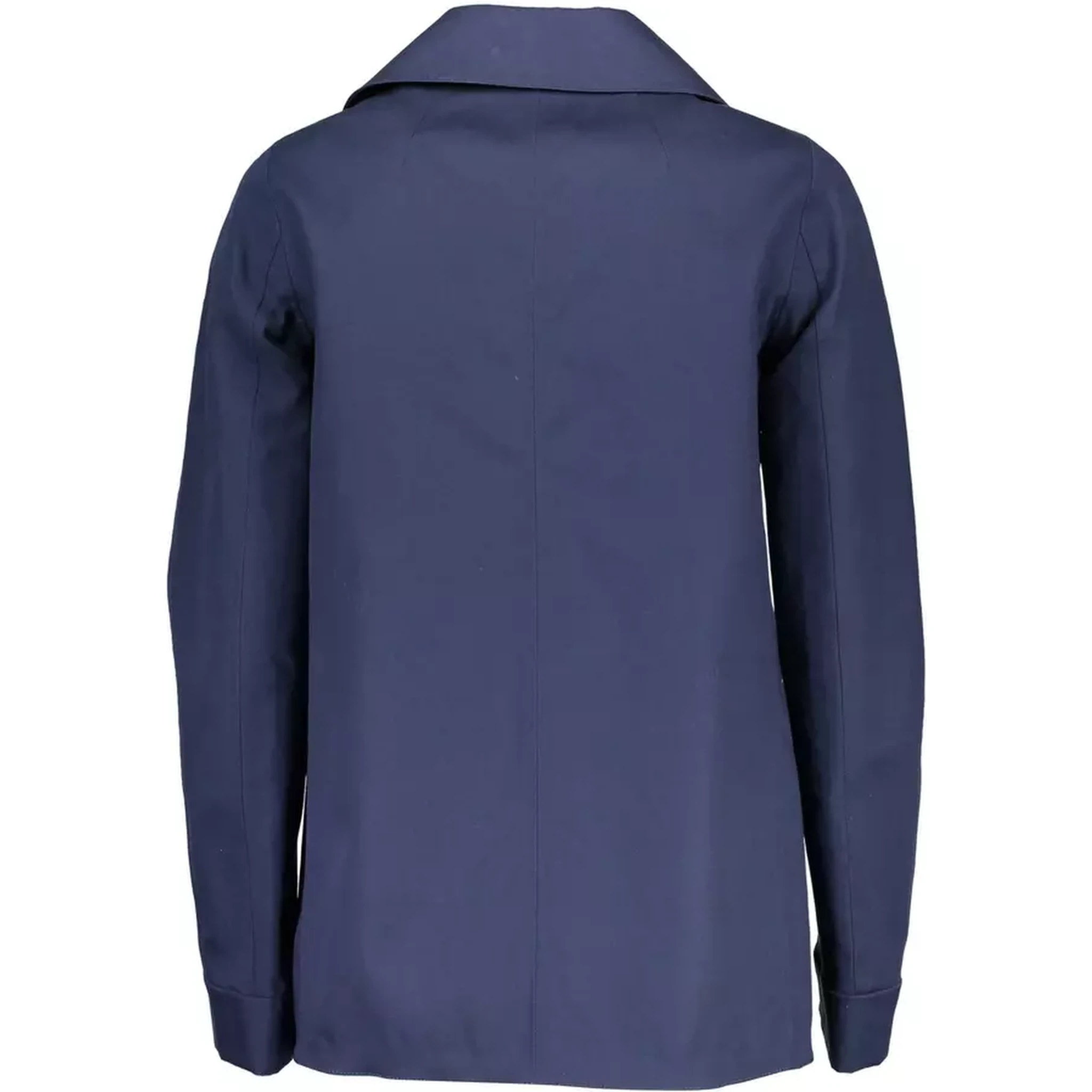 Blue Cotton Jackets & Coat
